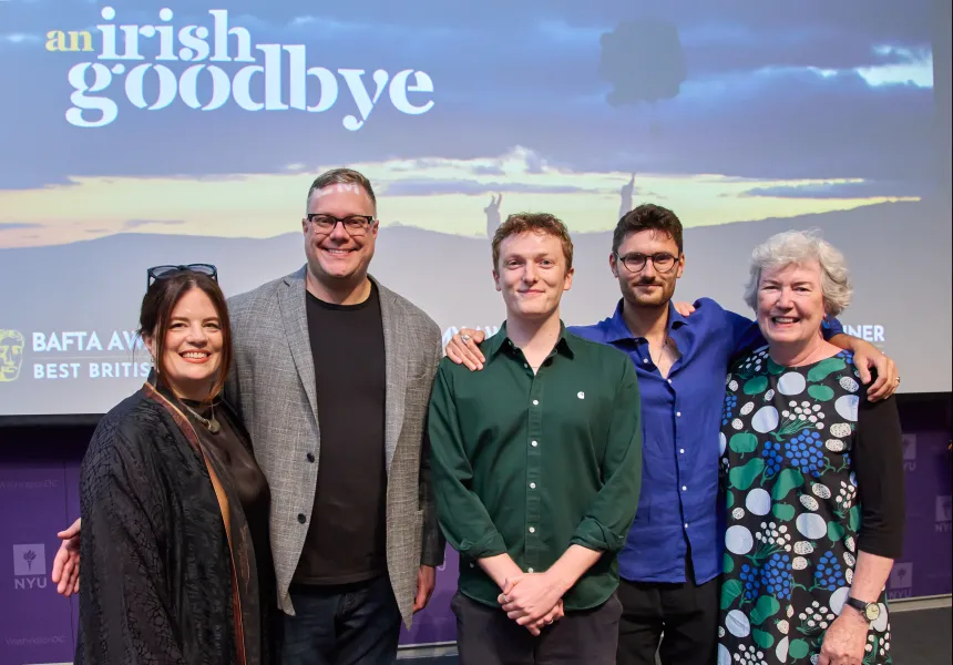 Tom Berkeley, Ross White, Maedhbh McCullaugh, Kate Meenan-Waugh and Andrew Dolan