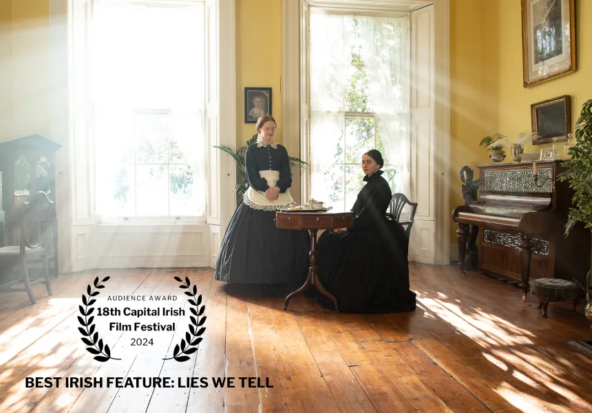 LIES WE TELL key image with audience award laurels