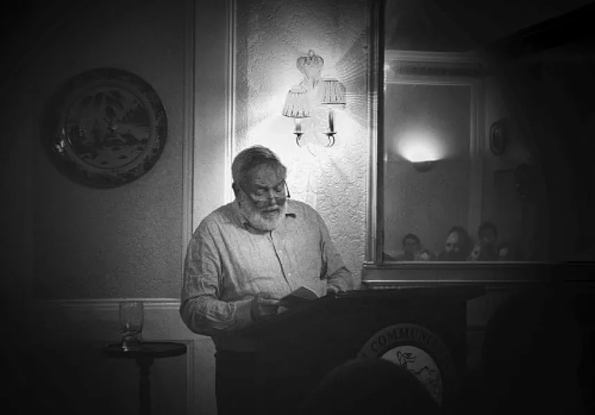 Michael Longley portrait