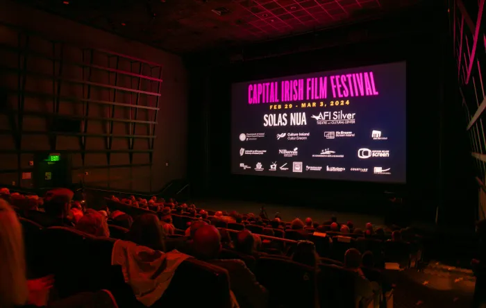 ciff24 sponsor card screen in theatre