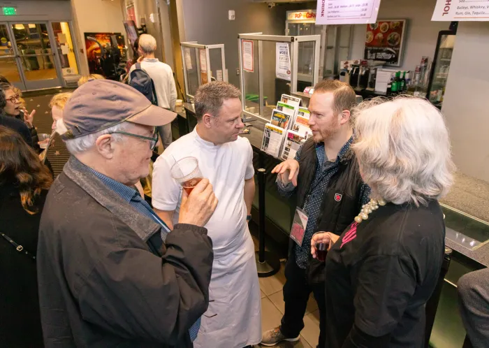 ciff24 reception kate dennis rex and chef cathal armstrong