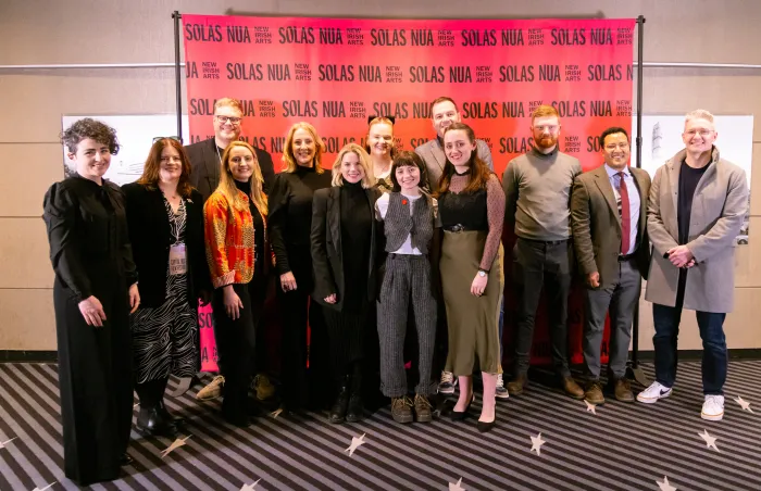 KATHLEEN IS HERE artists posing with CIFF staff and embassy guests CIFF2025